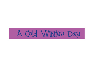 Scrapbooking Quote a Cold Winter Day Crafts Planner