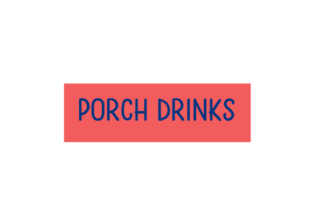 Scrapbooking Quote Porch Drinks Crafts Planner