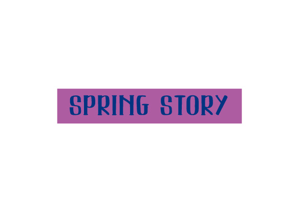 Scrapbooking Quote Spring Story: Crafts & Planner Design